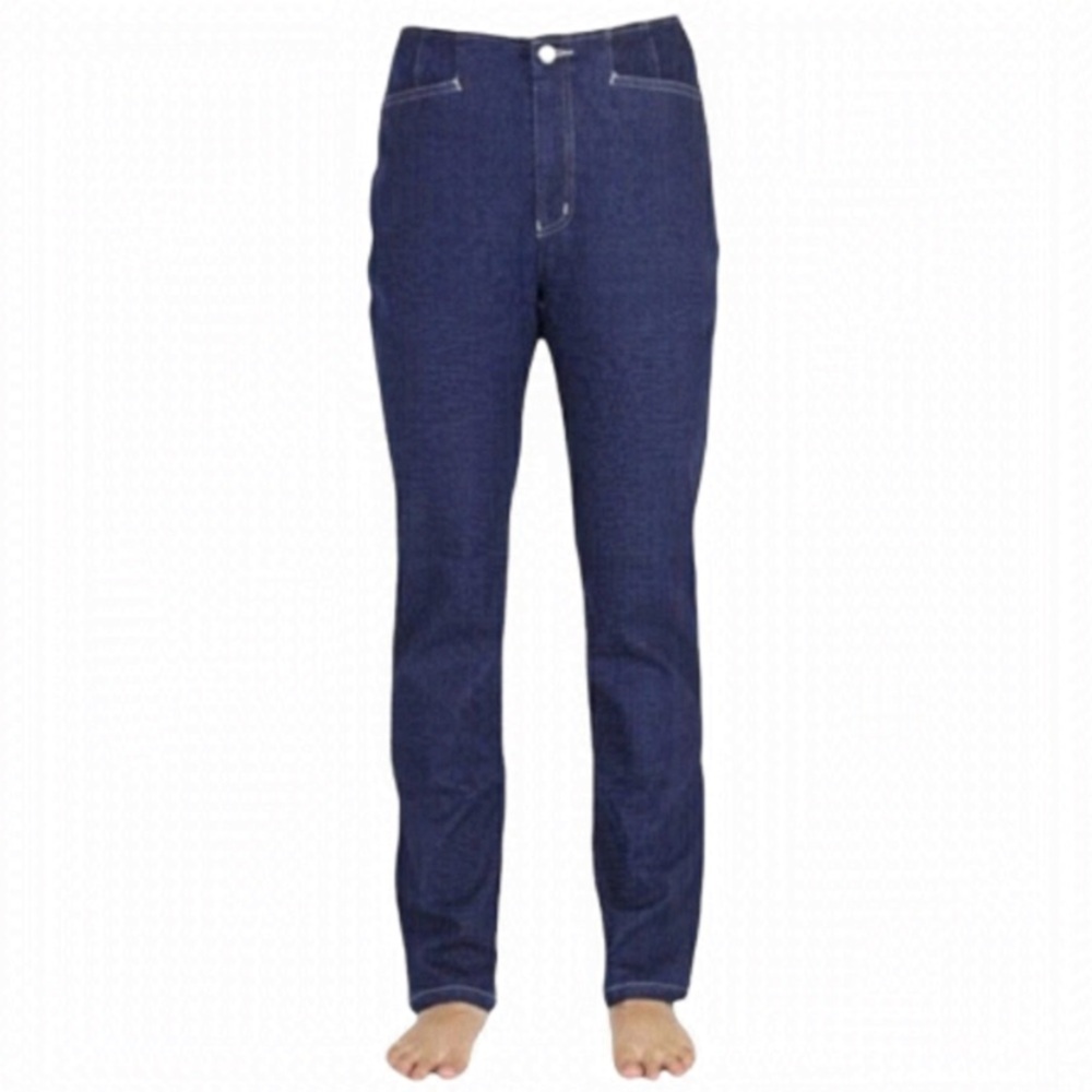 Taylor Brooke Vancouver Made Reg Wash Classic Flat Back Mom Jeans size 14